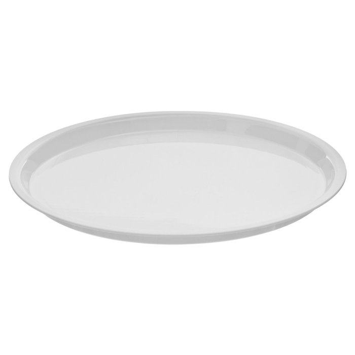 Поднос для подачи d=290 мм. поликарбонат, белый б/крышки Gastroplast /1/24/