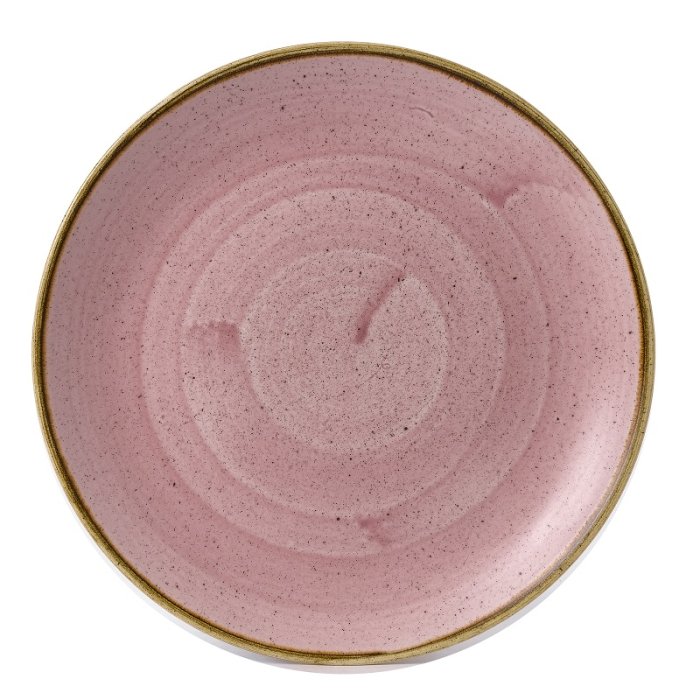 Тарелка мелкая без борта Stonecast 260мм Petal Pink CHURCHILL SPPSEV101