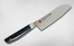 Нож кухонный Сантоку VG10 Pro, 130 мм., сталь/мрамор, 52013 Kasumi
