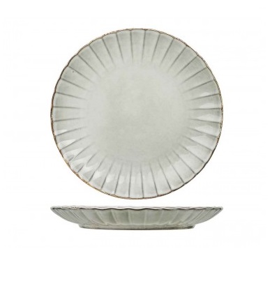 Тарелка CONCHA GREY мелкая D 270 мм Cosy&Trendy 8925027