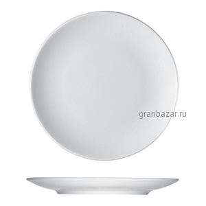 Тарелка мелкая «Опшенс»; фарфор; D=26см; белый Bauscher 71 1226