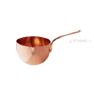 Миска д/водяной бани; медь; D=16см Paderno 15407-16