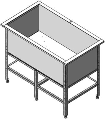 Ванна котломоечная Assum ВКС-С-1/500/1100 (1200х600х850)