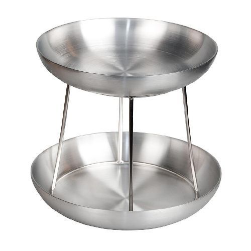 Этажерка 2 яруса d240/220 мм h213 для подачи морепродуктов нерж/алюм. P.L. Proff Cuisine SFPSS02