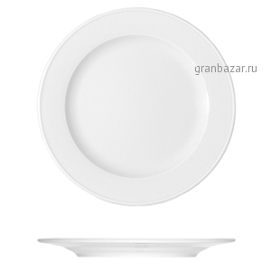 Тарелка мелкая «Бонн»; фарфор; D=16см; белый Bauscher 54 0016