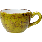 Чашка кофейная «Крафт Эппл»; фарфор; 85мл; D=65мм, H=50мм, L=85мм; желто-зел. Steelite 1211 0190