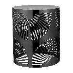 Подставка фуршетная стойка Fresh 12.24  d 210 мм h255 мм круглая Black перфорация металл P.L Proff Cuisine BSR 96203 B