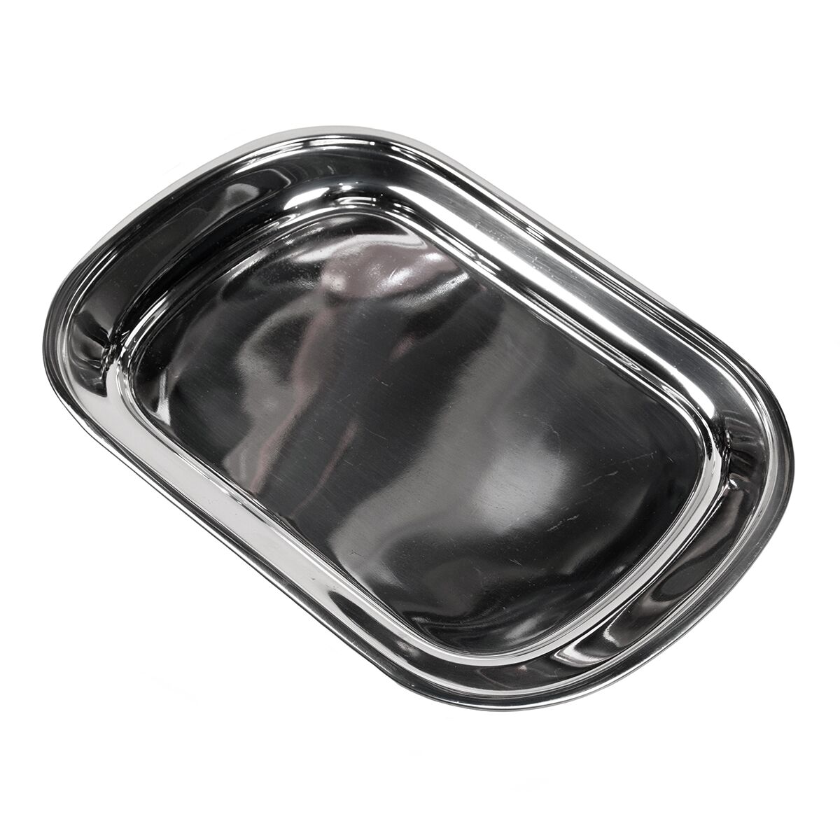 Блюдо металлическое, прямоугольное (поднос) 400х280 мм, P.L. Proff Cuisine SE-04153 (уп=24шт)
