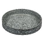 Тарелка с бортом Glossy Stone Untouched Taiga 250 мм h45 мм глазурь P.L. Proff Cuisine 16-172-2GSB/F