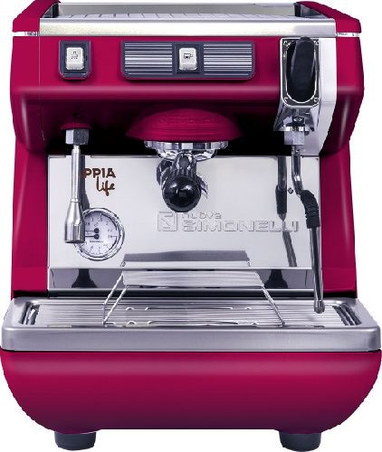 Кофемашина-полуавтомат Nuova Simonelli Appia LIFE 1gr S 220V red+high groups