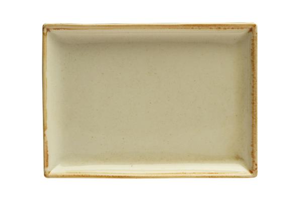 Блюдо прямоугольное YELLOW фарфор, 180x130 мм, h 20 мм, желтый Porland 358819 желтый