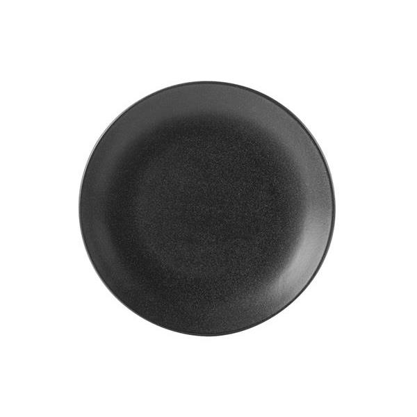 Тарелка мелкая без рима 300 мм Porland 187630 BLACK