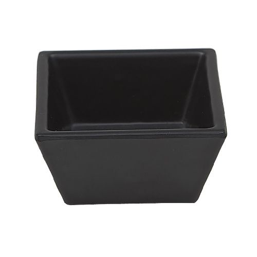 Соусник квадратный Black Finish 30 мл пластик меламин P.L. Proff Cuisine