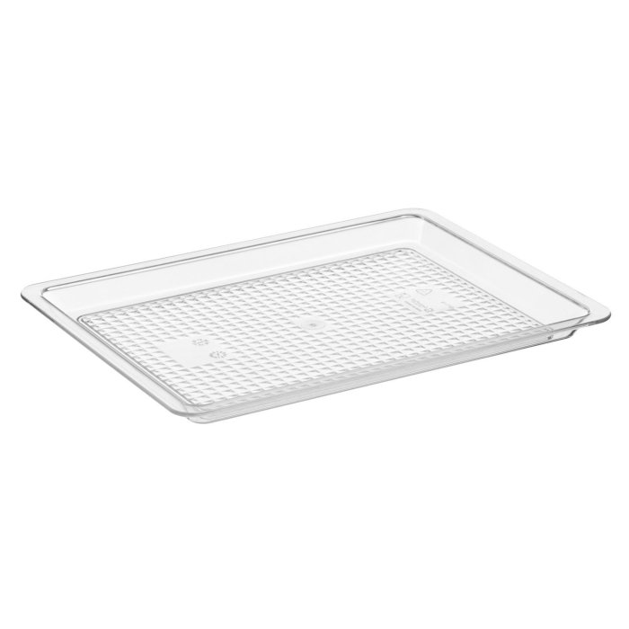 Поднос для подачи 260*200 мм. поликарбонат, прозрачный б/крышки Gastroplast /1/24/