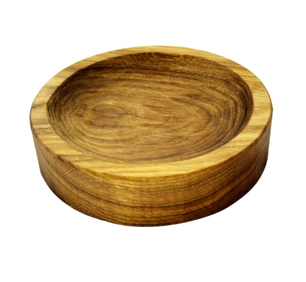 Блюдо для подачи; дуб; D=200, H=45мм PPwood Q504O-06N