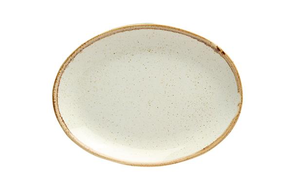 Блюдо овальное BEIGE фарфор, 180х140 мм, бежевый Seasons Porland 112118 бежевый