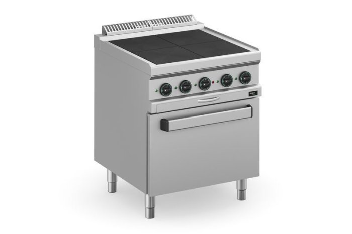 Плита 4 конфорочная 700 сер. APACH APRE-77QFE/PL