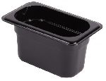 Гастроемкость GN1/9-65 полипропилен черная Gastromix
