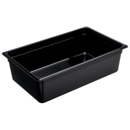 Гастроемкость 1/1 h=150 мм. 530х325 мм. 19,1 л. поликарб. черная Gastroplast /1/6/