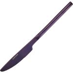Нож столовый «Саппоро бэйсик»; сталь нерж.; L=22см; фиолет., матовый KunstWerk S049-5p
