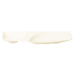 Тарелка RAK Porcelain Mazza прямоугольная, 2 секции, 530х300 мм MZTW53