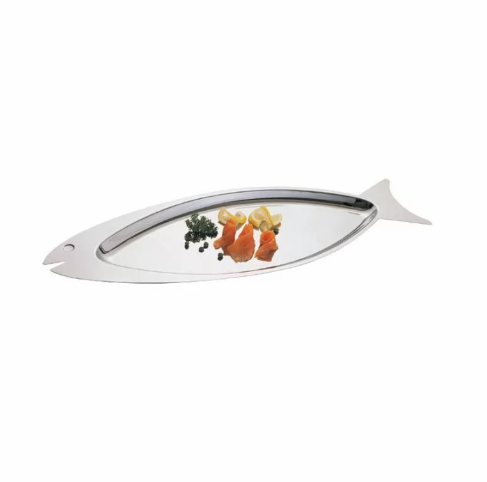 Блюдо овальное Рыба 660х225 мм нерж. сталь P.L. Proff Cuisine