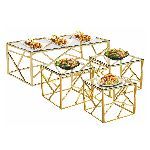 Подставка фуршетная стойка Fresh 12.24  набор 3 шт P.L Proff Cuisine CB 66893 G