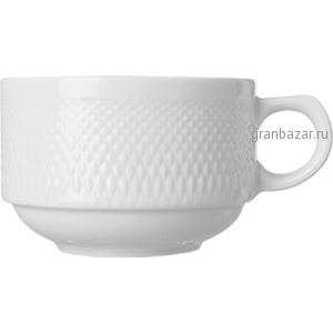 Чашка чайная «Портофино»; фарфор; 240мл; D=9,H=6,L=12см; белый Tognana PF01622