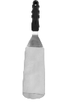 Лопатка изогнутая L 175 мм w 70 мм с пластиковой ручкой, нерж.сталь TableCraft 4100BKEU