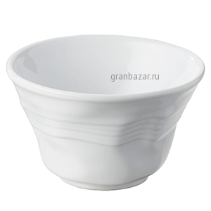 Салатник ”мятый”; фарфор; 250мл; D=11.5,H=7см; белый REVOL 646089
