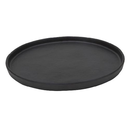 Тарелка с бортом Black Finish пластик меламин 270*23 мм P.L. Proff Cuisine JW35011-TAI