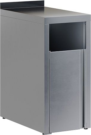 Мусорный бак с рабочей поверхностью Restoinox МБНР-6-4/7/8.5