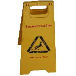 Знак напольный "Мокрый пол" Ksitex FP-117P