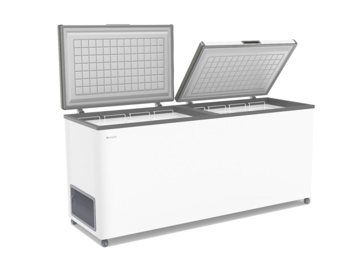 Ларь морозильный FROSTOR STANDART DOUBLE F 700 SD белый (R290)