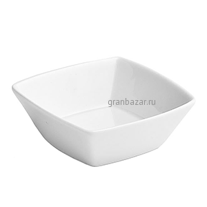 Салатник квадратный «Мини Пати»; фарфор; 125мл; H=4,L=10,B=10см; белый Tognana MYOAN69