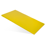 Доска разделочная 600х400х18 желтая пластик