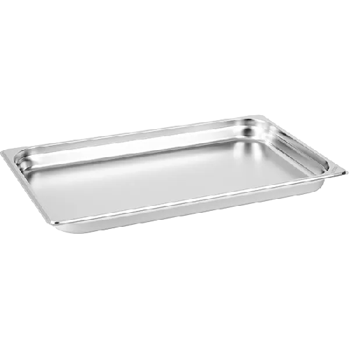 Гастроемкость GN 1/1;сталь нерж.;5,3л;,H=40,L=530,B=325мм;металлич. Prohotel 1/1X4CM