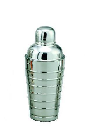 Шейкер 0,48 л. ребристый, нерж. MGSteel CSRB16