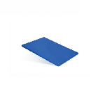 Доска разделочная прямоугольная, 600х400 h=15мм., пластик, цвет синий, GERUS CB604015BL