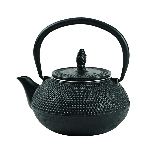 Чайник заварочный 850 мл d150 мм h85 мм Black iron черный чугун с ситом P.L. Proff Cuisine HCD-0.9L