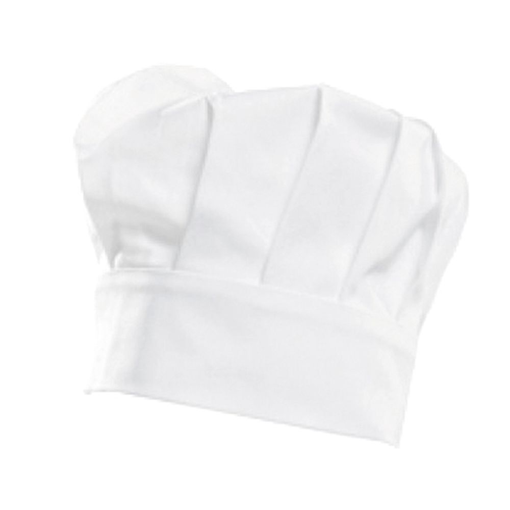 Колпак поварской белый Chef 200х200 мм, состав: 65% полиэстер, 35% хлопок P.L. Proff Cuisine
