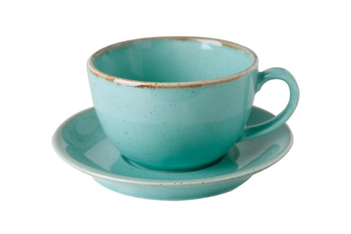 Чашка чайная Seasons TURQUOISE 340 мл Porland 322134 TURQUOISE
