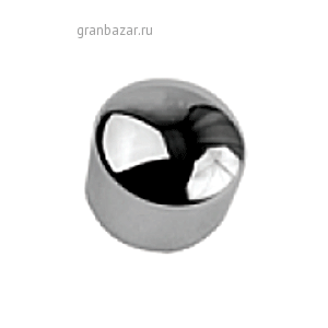 Крышка-заглушка д/сифона; алюмин.; D=25,H=25мм; металлич. Isi 2002
