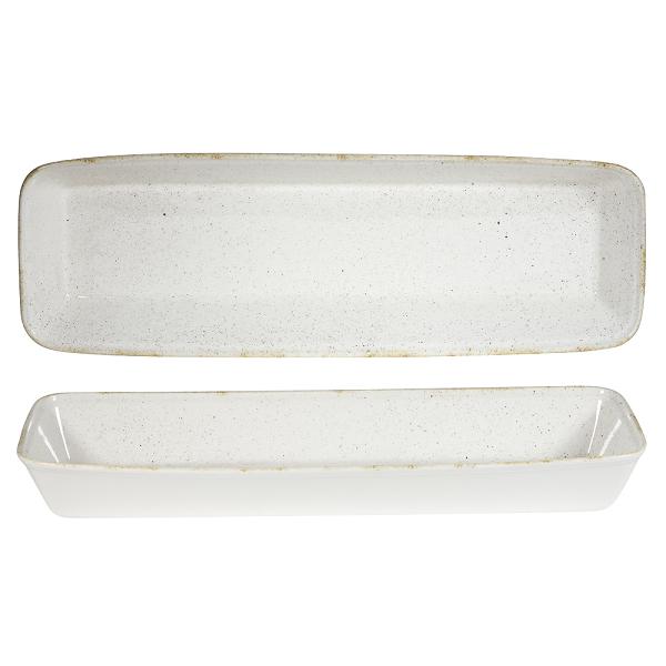Форма для запекания GN 2/4 Stonecast Hints 530х160мм h62мм 3,0л Barley White Churchill SHWHLBD1
