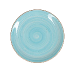 Тарелка мелкая 200 мм голубая Corone Natura