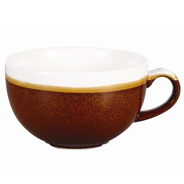 Чашка Cappuccino Monochrome 340мл Cinnamon Brown CHURCHILL MOBRCB281