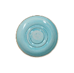 Блюдце 114 мм голубое Corone Natura