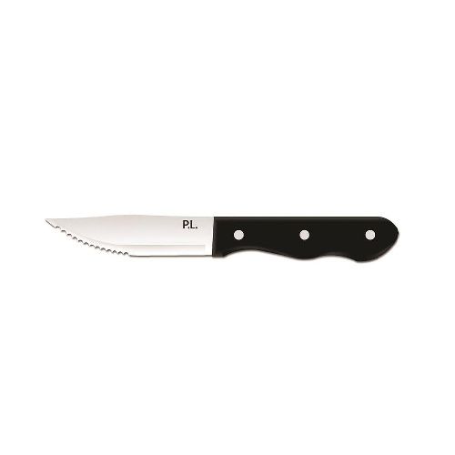 Нож для стейка PRO-Line 253 мм черная ручка P.L. Proff Cuisine KR-6402-120-BK301-NEW2025
