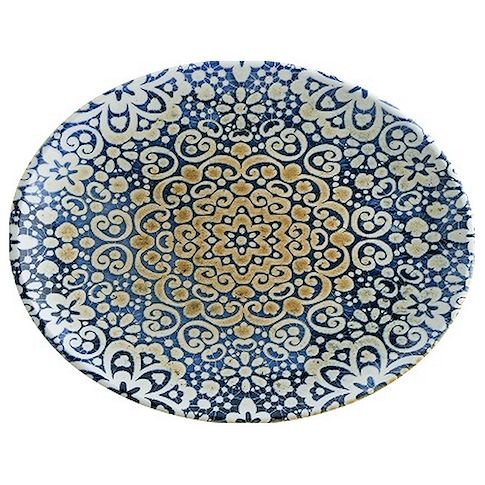 Блюдо овальное Alhambra 310x240 мм, без борта Bonna ALH MOV 31 OV