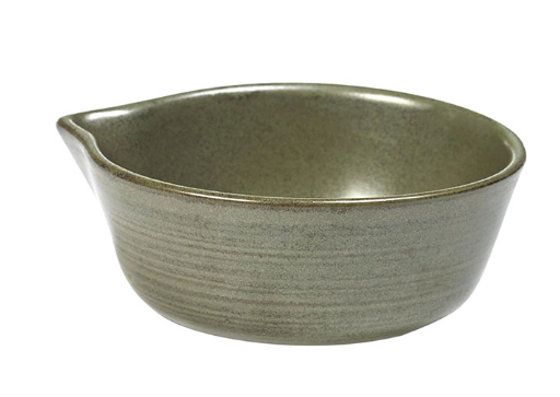Соусник «Серфис»; керамика; D=110 мм, H=45 мм; зелен. Serax B5116215A